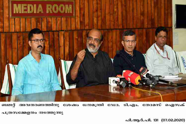 Kerala Finance Minister Thomas Isaac holds meeting after Budget presentation