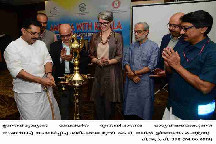 Minister K.T. Jaleel inaugurates the workshop on Disaster management