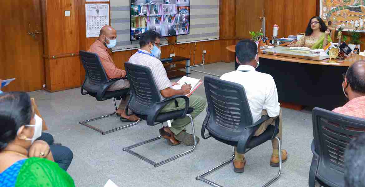 ജില്ലാ കളക്ടര്‍ ഡോ. ദിവ്യ എസ്. അയ്യരുടെ അധ്യക്ഷതയില്‍ മുന്നൊരുക്ക ആലോചനായോഗം