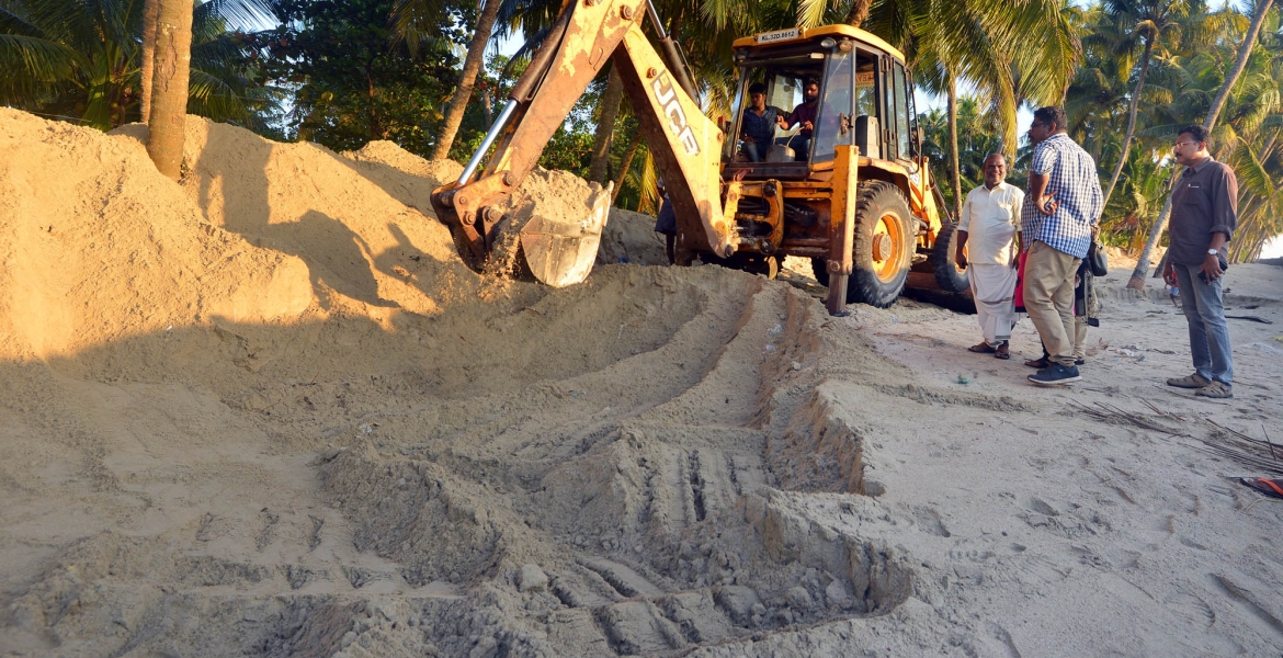 Sand Removal Chellanam
