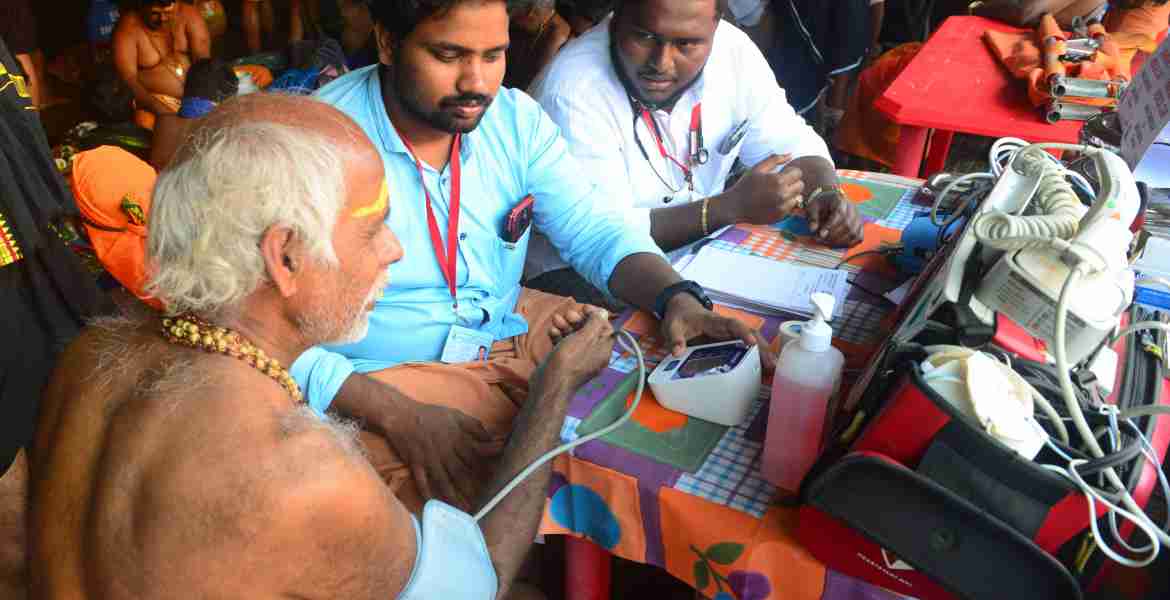 സന്നിധാനത്തെ സഹാസ് എമര്‍ജന്‍സി മെഡിക്കല്‍ ക്യാമ്പ്