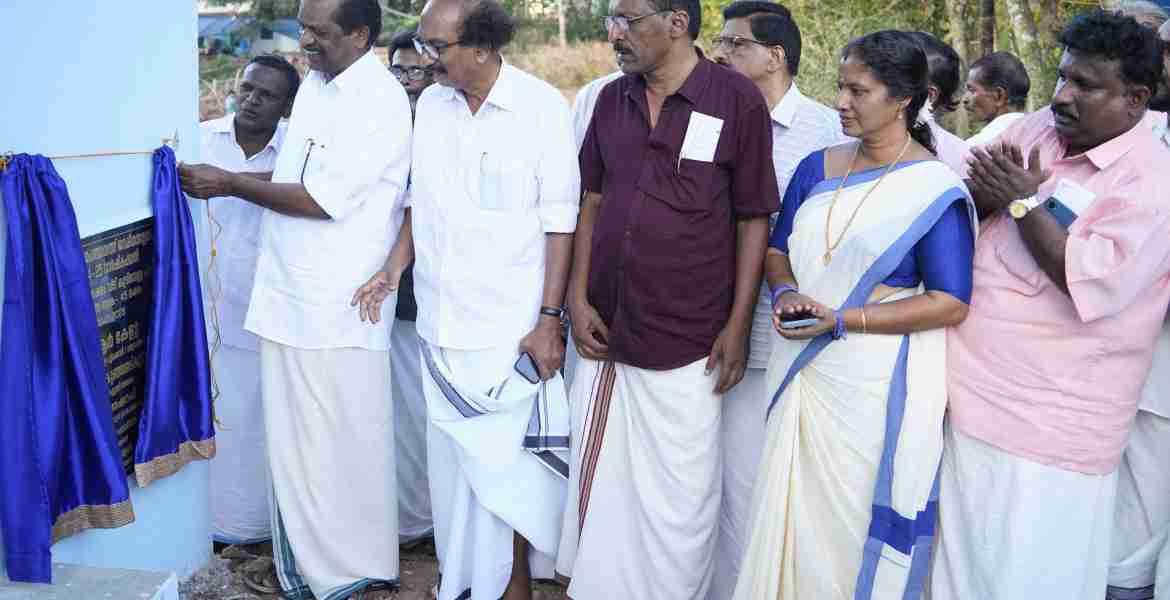 കുന്നത്തുകര ലക്ഷംവീട് കുടിവെള്ളപദ്ധതി മന്ത്രി ഒ ആര്‍ കേളു ഉദ്ഘാടനം ചെയ്യുന്നു