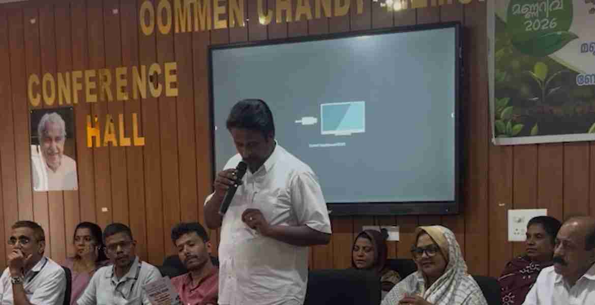 പനമരം ബ്ലോക്ക്തല മണ്ണ് പരിശോധന ക്യാമ്പയിനും കാർഷിക വിജ്ഞാന ബോധവത്കരണ സെമിനാറും ബ്ലോക്ക് പഞ്ചായത്ത് പ്രസിഡൻ്റ് ടി.എസ് ദിലീപ് കുമാർ ഉദ്ഘാടനം ചെയ്യുന്നു