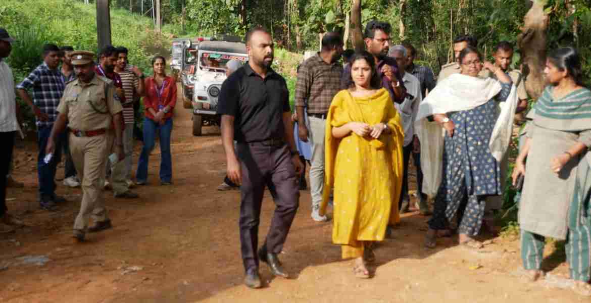 ആറളത്തെ ആനമതില്‍ നിര്‍മാണ പുരോഗതി ജില്ലാ കലക്ടര്‍ വിലയിരുത്തി