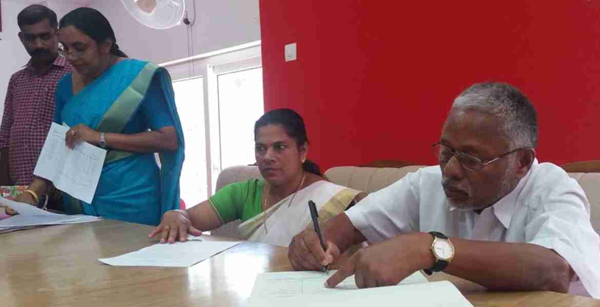 കട്ടപ്പന ബ്ലോക്ക് പഞ്ചായത്തിന്റെ വൈസ് പ്രസിഡന്റായി കാഞ്ചിയാര് രാജന് ചുമതലയേല്ക്കുന്നു.
