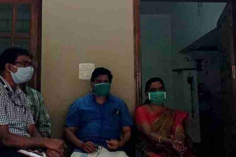 മണിമല ആറിന്റെ തീര സംരക്ഷണവുമായി ബന്ധപ്പെട്ട എന്റെ മണിമലയാര്‍ പദ്ധതിയുടെ കോര്‍ കമ്മറ്റിയോഗം ജില്ലാ പഞ്ചായത്ത് പ്രസിഡന്റ് അന്നപൂര്‍ണാദേവി ഉദ്ഘാടനം ചെയ്യുന്നു.