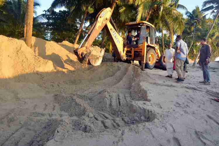 Sand Removal Chellanam